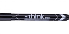 Deli EU10020-30-40 Think Round Tip Permanent Marker