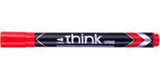 Deli EU10020-30-40 Think Round Tip Permanent Marker