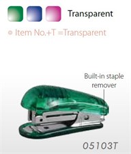 KW-triO 05103T Transparent Mini Stapler
