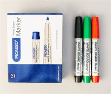 Picasso PC-BM White Board Erasable Marker Round Tip