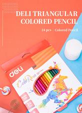 Deli EC001 ColoRun Plastic Colour Pencils