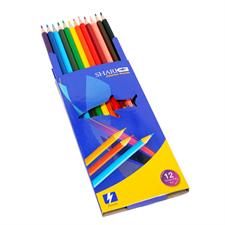 Shark Thunder Full Size Colour Pencils