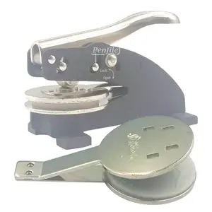 Shiny ED-3 Desk Seal for Brass Embossing Seal Round 50mm
