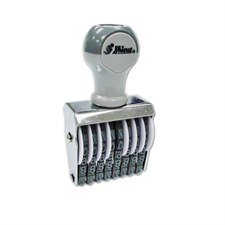 Shiny 8 & 10 Digits 7mm Manual Numbering Stamps