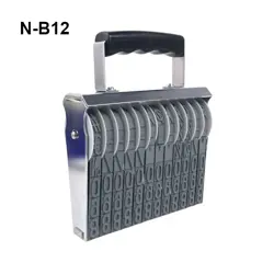 Shiny 8, 10, 12 & 14 Digits 18mm Manual Numbering Stamps