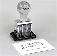 Shiny S-68 PAID Stamp with Adjustable Date