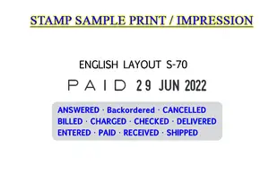 Shiny S-70 Dial-A-Phrase 11-in-1 Small Manual Date Stamp