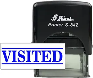 Shiny S-842 Self-Inking Paid or Received or Verified