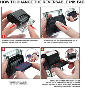 Shiny S-842 Self-Inking Paid or Received or Verified