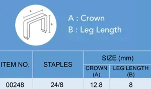 KW-triO 00248 24/8 Stapler Pins