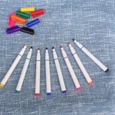 Touch Love Super Pen FZB-001 T-Shirt Fabric Markers 08 Colours