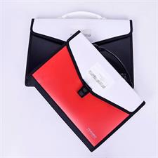 Tranbo EF12B FC 13 Pockets Expanding File with Handle