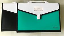 Tranbo EF12B FC 13 Pockets Expanding File with Handle