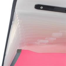 Tranbo KF12B FC 13 Pockets Expanding File with Handle