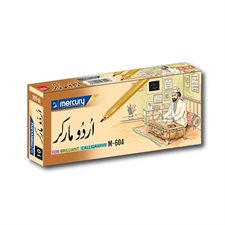Mercury M-604 Calligraphy/Urdu Cut Marker