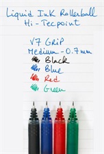 Pilot Hi-tecpoint V7 Grip Roller Ballpoint Pen