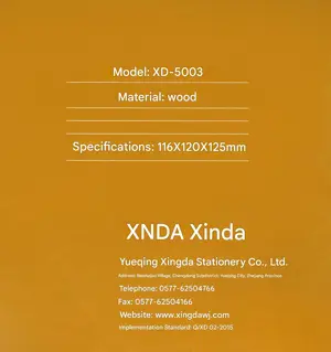 Xinda XD-5003 Premium Wooden Desk Organizer