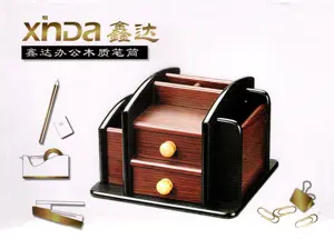 Xinda XD-5019 Premium Wooden Desk Organizer