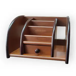 Xinda XD-5031 Premium Wooden Desk Organizer