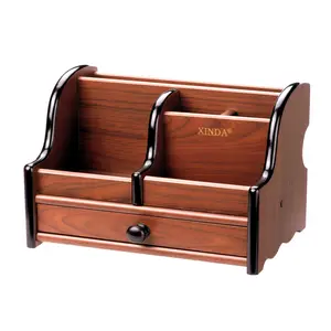 Xinda XD-5033 Premium Wooden Desk Organizer