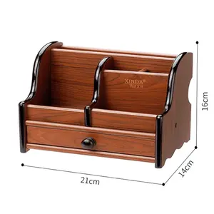 Xinda XD-5033 Premium Wooden Desk Organizer
