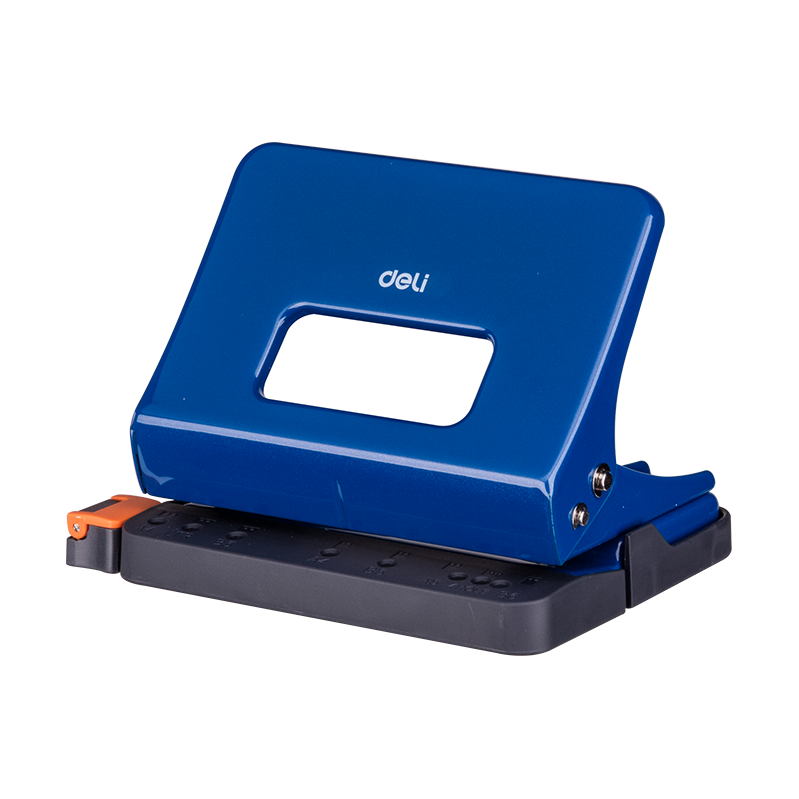 Deli E0142 25 Pages Effortless Metal 2-Hole Punch Machine