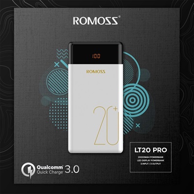 ROMOSS LT20 Pro 20000mAh PD Two way Fast Charging Power Bank