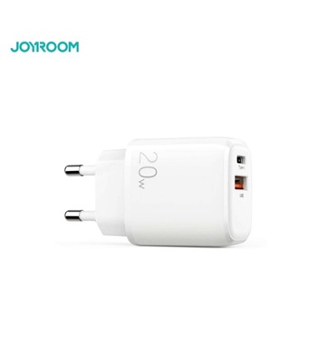 JOYROOM ZQ-LG3028E3 Dual Port Fast Charger 20W PD+QC3.0 