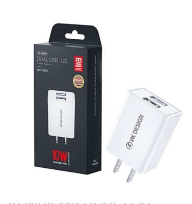 Remax WK-Design WP-U119 10W Charger Dual USB UPIN 2A