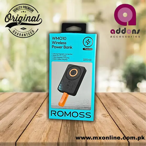 Romoss WM010 10000mAh Magsafe Magnetic Wireless Power Bank 