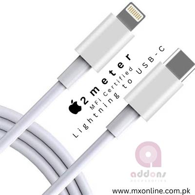 100% Original Apple 2meter USB-C to Lightning Ultra-Fast Charging Cable for iPhone 14Series 13Series 12Series 11Series