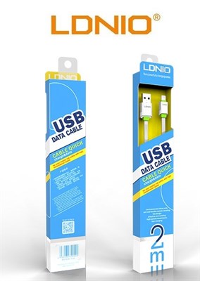 LDNIO® LS01 2 Meters Ultra Fast USB Data Cable for Android Devices