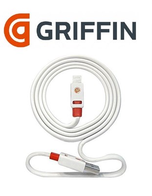 Griffin Premium Flat USB Cable For iPhone- 1m