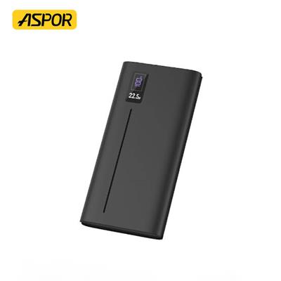 Aspor A336 20000mAh 22.5W PD+QC4.0 Ultra-Fast Digital LED Display Power Bank