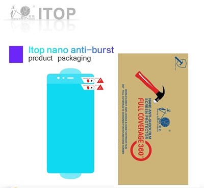 iTOP Crystal Clear 3D Full Coverage Edge to Edge Screen Protector S8 S8+ S9 S9+ Note8 Note9