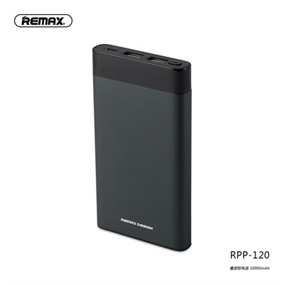 Remax RPP-120 Ultra Slim 10000mAh Power bank with LED Display