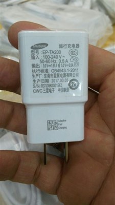 100% Original Box Pulled Samsung Galaxy S7Edge Adaptive Fast Charger with Cable