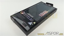 Aspor Power Bank 10000mAh Q388 / Qualcomm Quick Charge 3.0