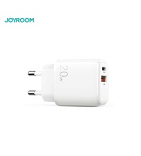 JOYROOM ZQ-LG3028E3 Dual Port Fast Charger 20W PD+QC3.0 