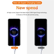 Xiaomi Original Usb Type C Cable 120w 6a Mi