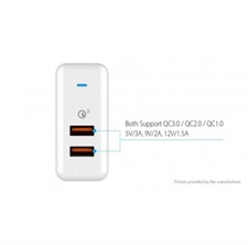VINSIC VSCW215 QC3.0 USB Quick Charger 