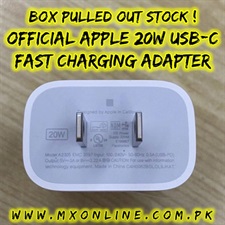 Apple 20W USB-C Adapter Box Pulled Out 