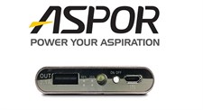 Aspor Air Series A383 Li-Polymer UltraSlim 10000mAh Powerbank