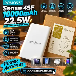 Romoss Sense 4SF PD20W + 22.5W Super Fast Charging Power Bank