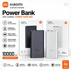 Xiaomi Power Bank 3 10000mAh with 3-way USB-C 22.5W Fast Charging Power Bank