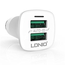 LDNIO C301 3.6A Double Auto-ID Usb Car Charger 