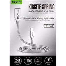 GOLF® Spring Type-C Super Fast Cable