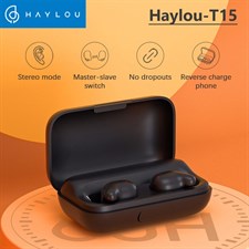 Haylou T15 Wireless Earbuds with 2200mAh Power Case