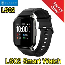 Haylou LS02 Smart Watch Global Version - Black