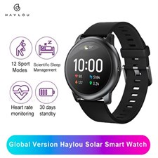 Haylou LS05 Solar Smart Watch Global Version - Black